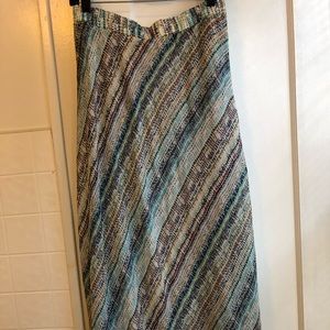 Long Multi-color Maxi skirt